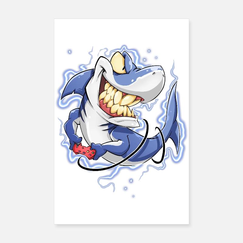 Requin Poster 20 x 30 cm