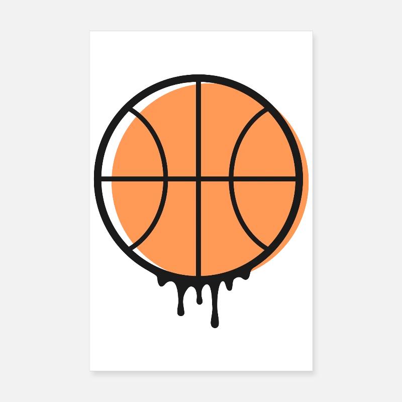 Basket Poster 8" x 12" (20x30 cm)