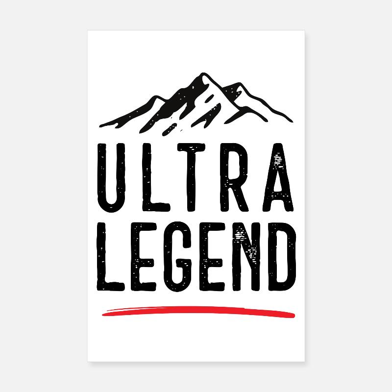 Ultra Legend Poster 8" x 12" (20x30 cm)