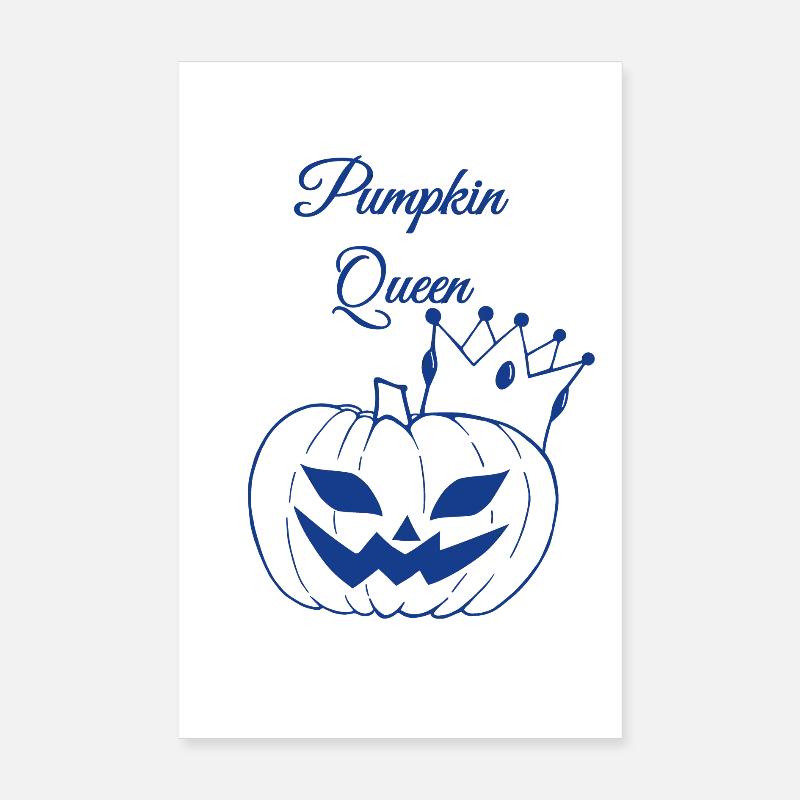 Pumpkin Queen Poster 20x30 cm