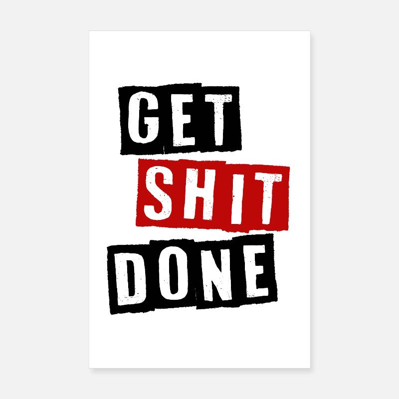 FAITES DE LA MERDE Poster 20 x 30 cm