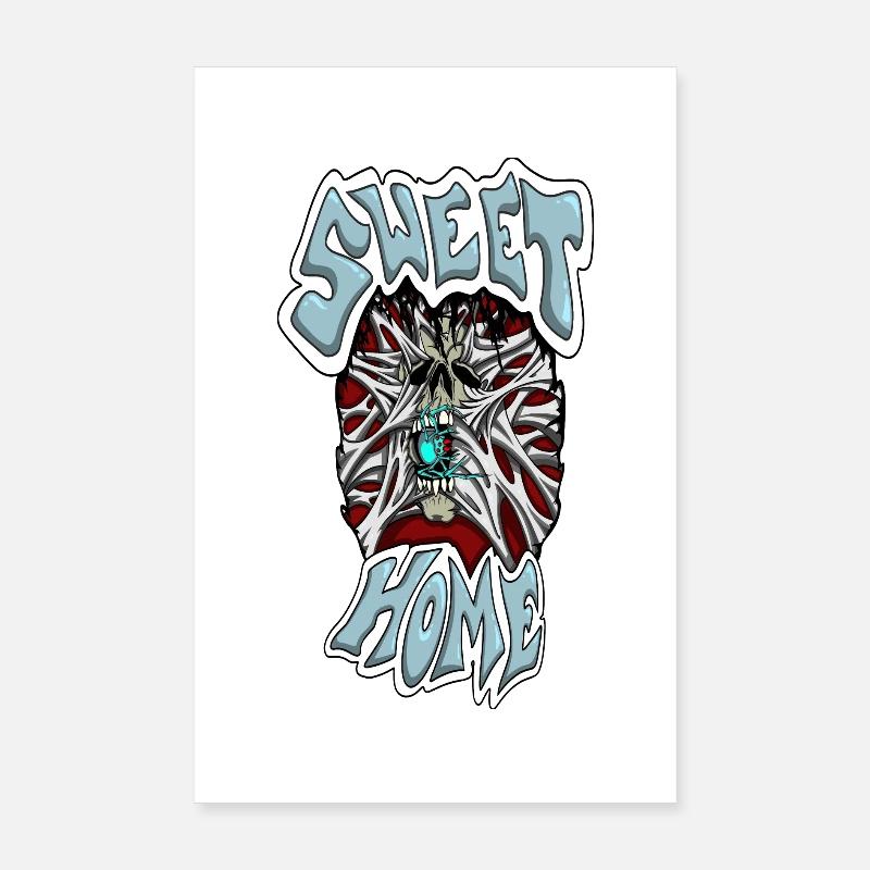 Süßes Zuhause Poster 20x30 cm