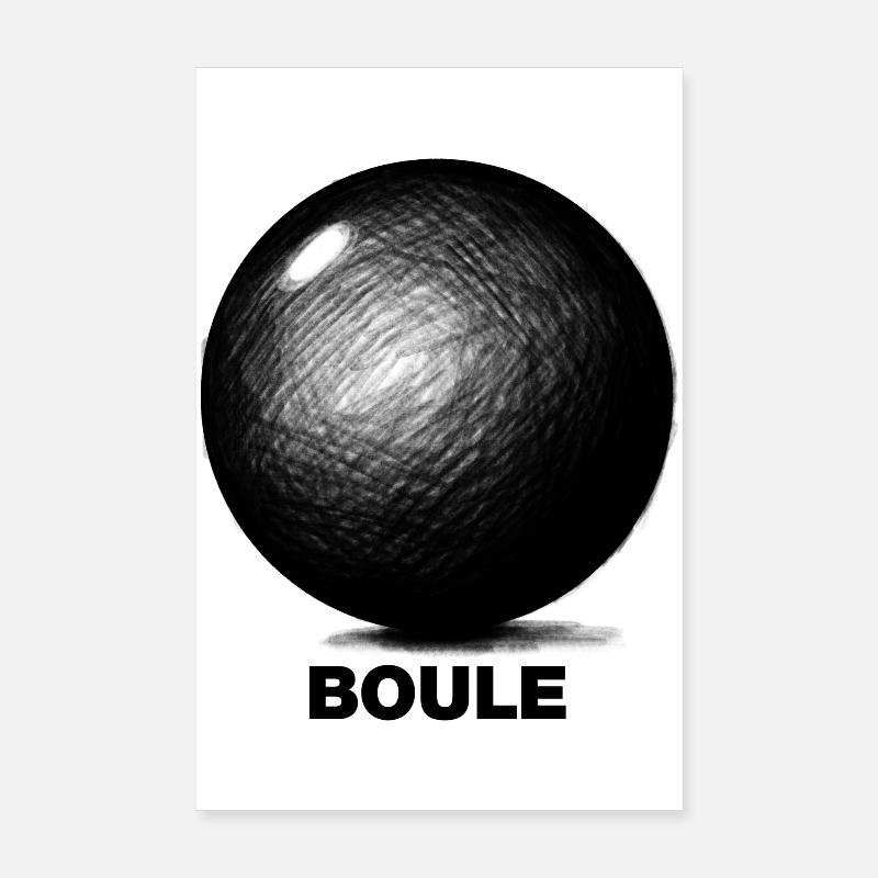 Boule Poster 20x30 cm