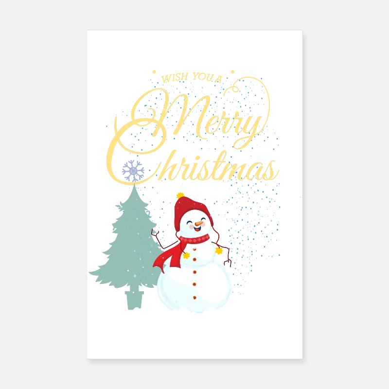 Maria Christmas Poster 8" x 12" (20x30 cm)