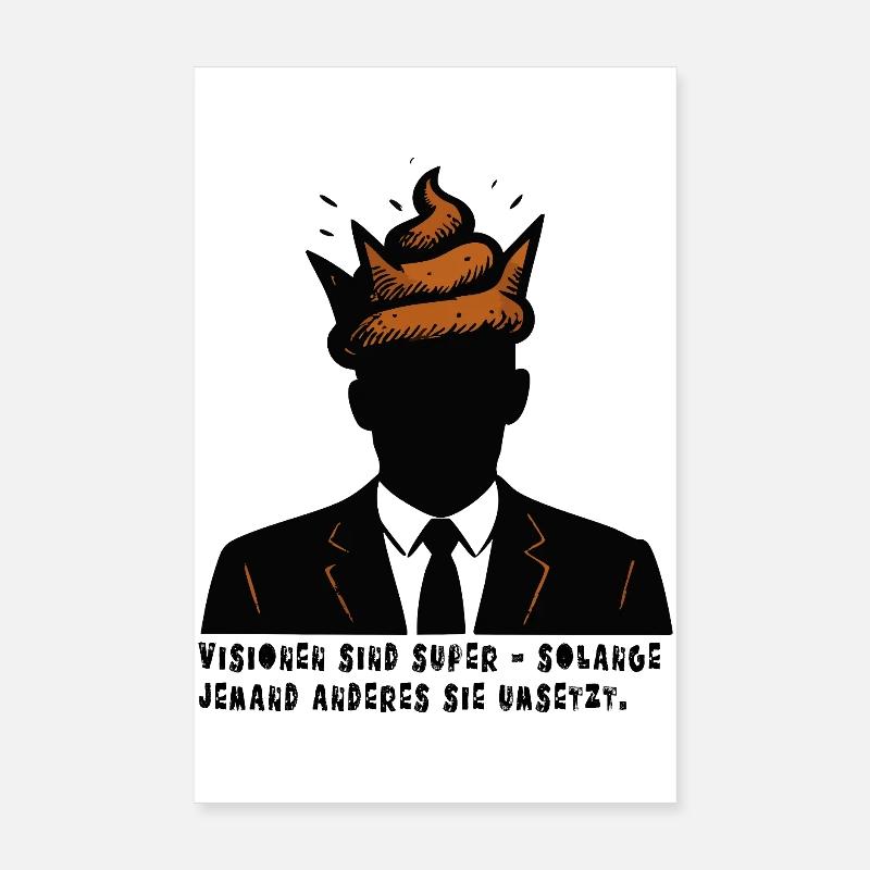 Visions are great! Poster 8" x 12" (20x30 cm)