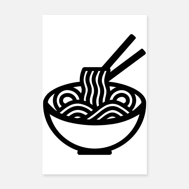 Ramen Poster 8" x 12" (20x30 cm)
