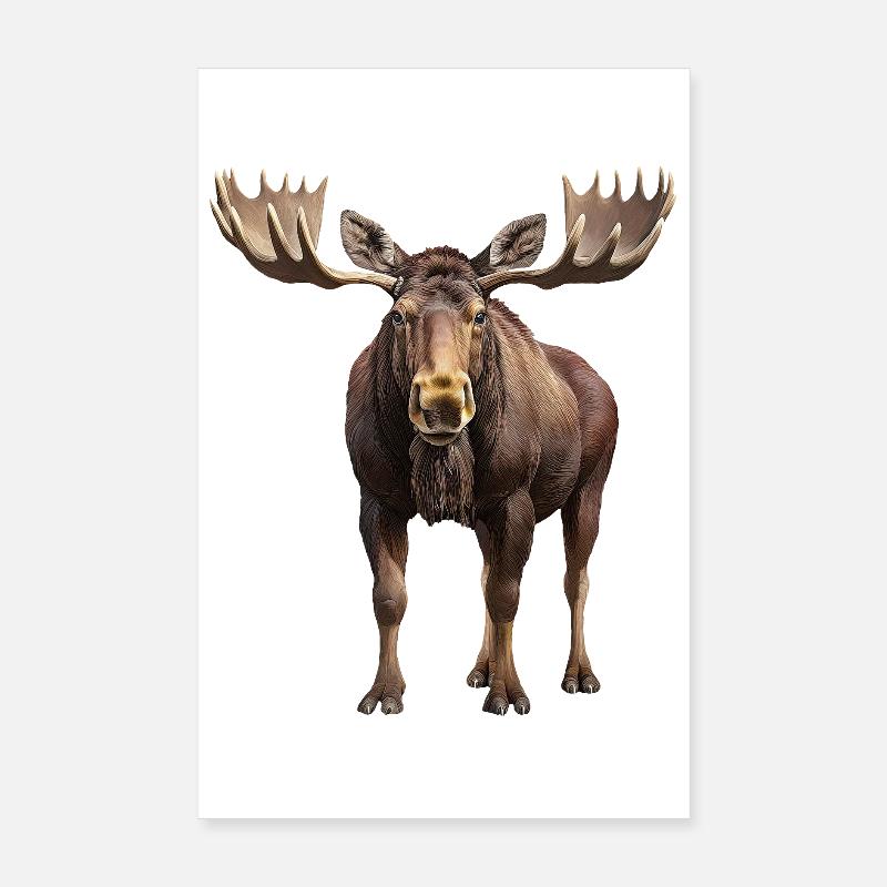 Élan - Poster 20 x 30 cm - blanc