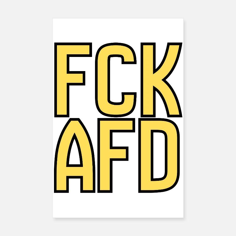 Counter-Right Typo Protest Poster 8" x 12" (20x30 cm)