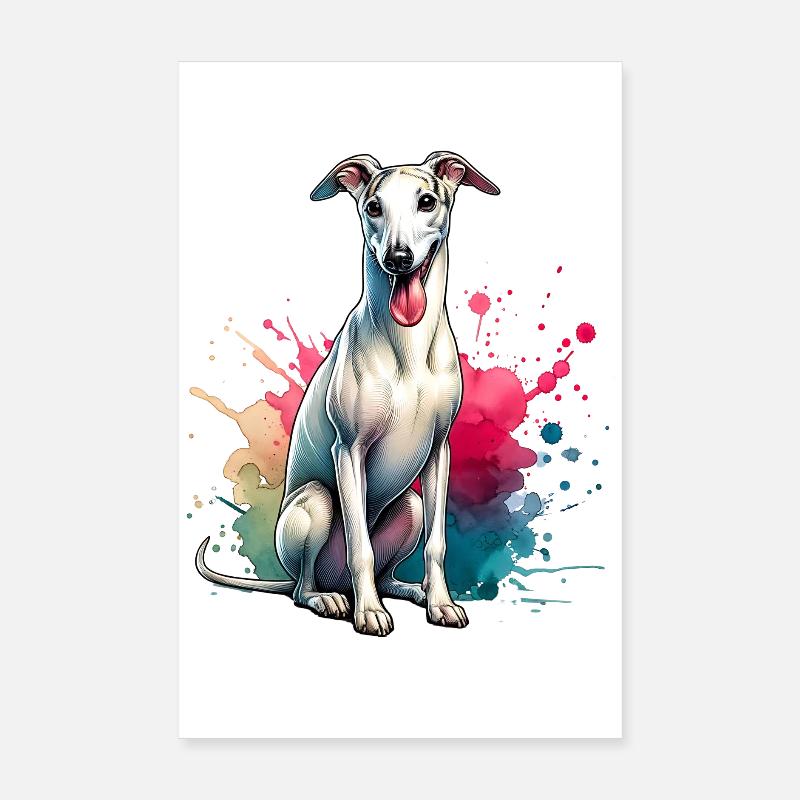 Greyhound Gift Poster 8" x 12" (20x30 cm)
