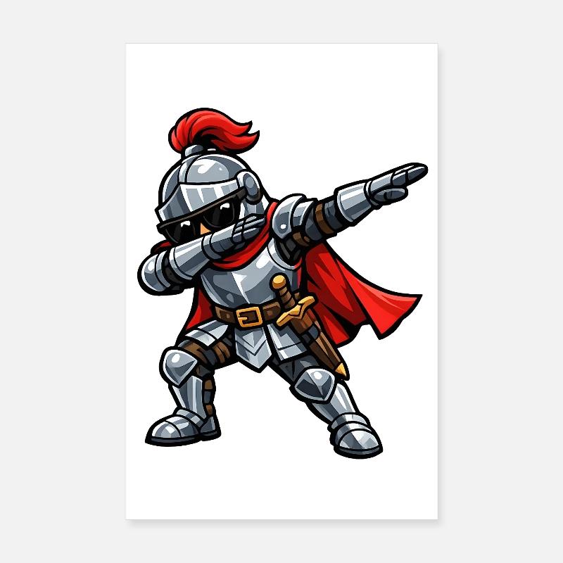 Chevalier Dab Poster 20 x 30 cm