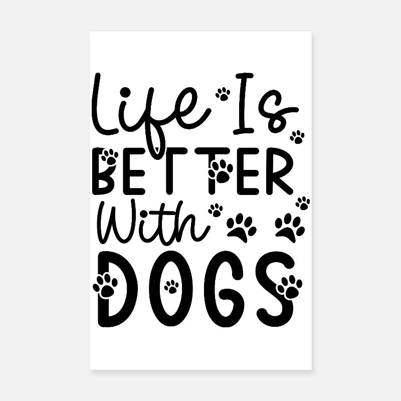 Motif abstrait minimal monochrome Poster 20 x 30 cm