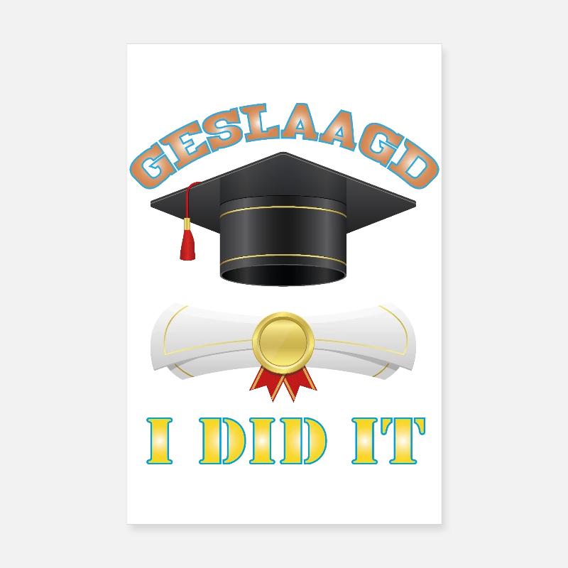 Ididit gefolgt Poster 20x30 cm
