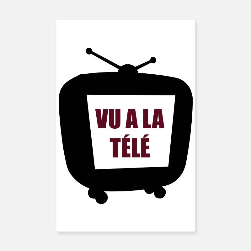 As Seen on TV (vector) Poster 8" x 12" (20x30 cm)