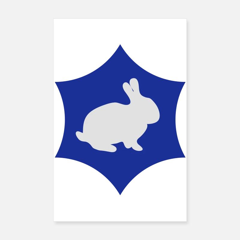 Hasen Logo Poster 20x30 cm