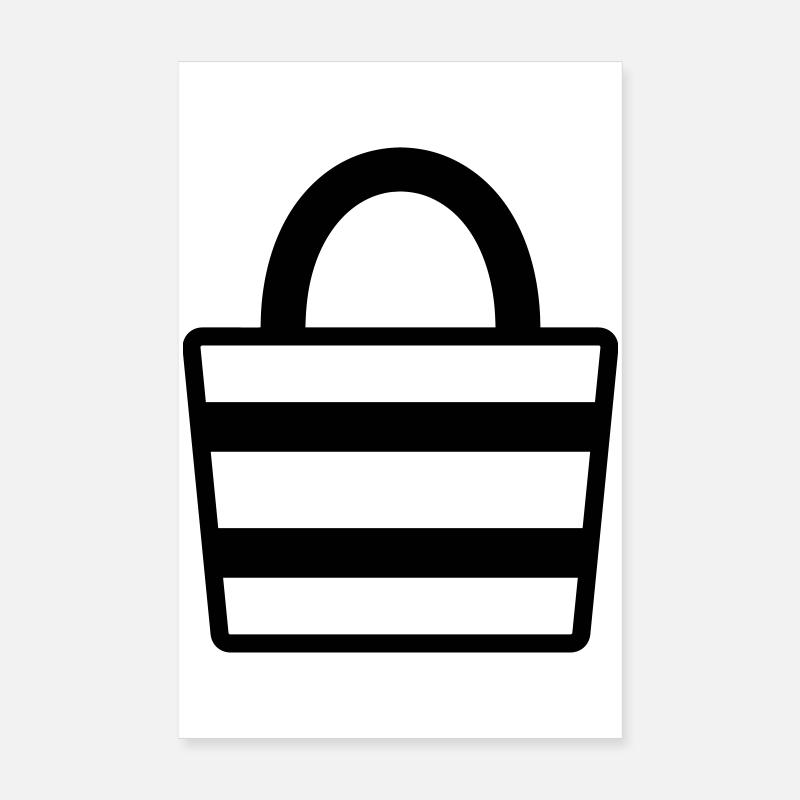 Tasche Einkaufstasche Poster 20x30 cm