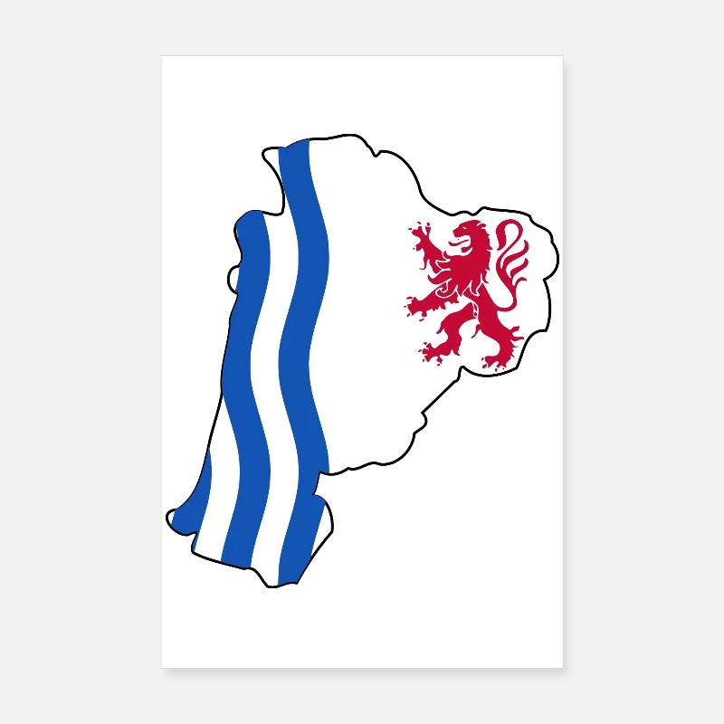 New Aquitaine Poster 8" x 12" (20x30 cm)