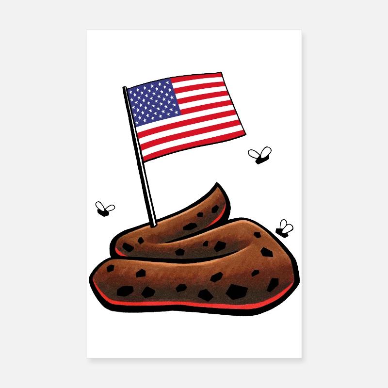 Etats-Unis Poster 20 x 30 cm