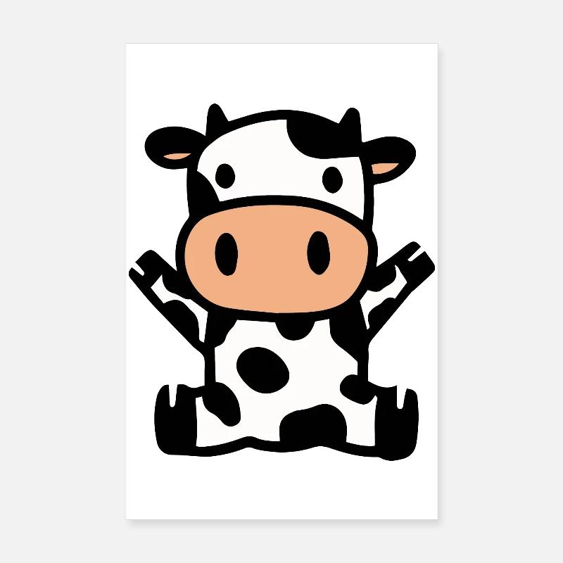 Vache Vaches Poster 20 x 30 cm