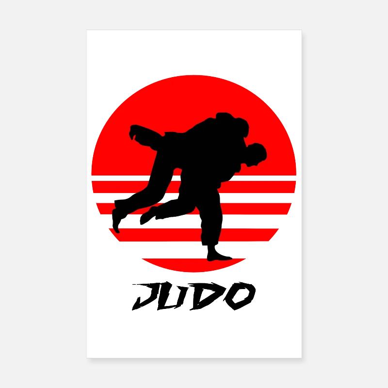 Judo Poster 20x30 cm