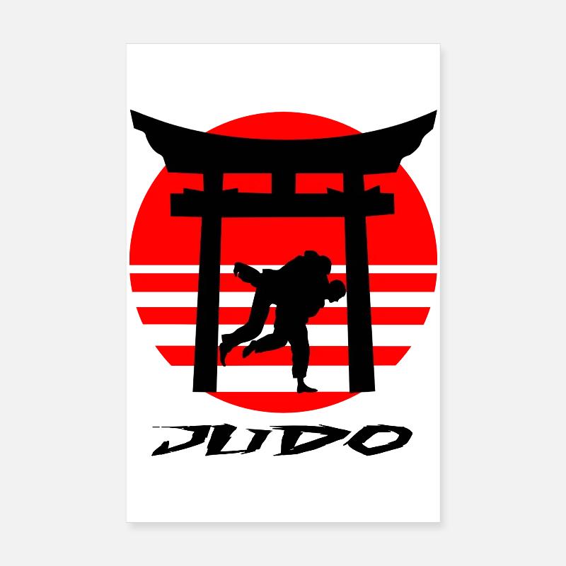 Judo Poster 20 x 30 cm