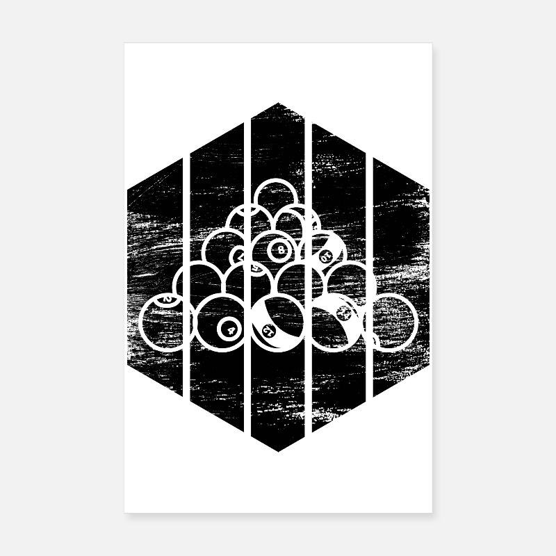 Billard cool Poster 20 x 30 cm