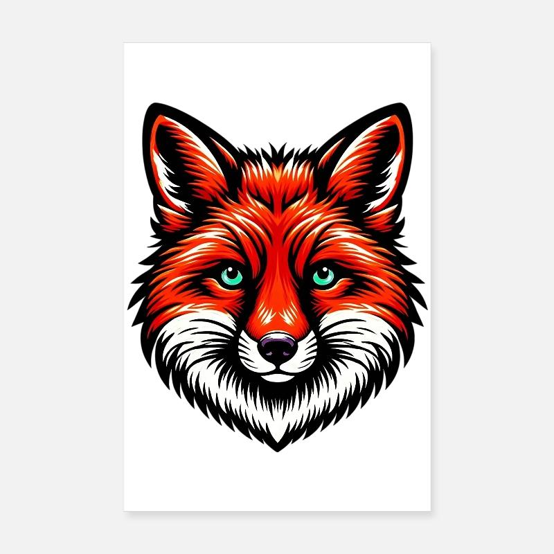 Fuchs Poster 20x30 cm