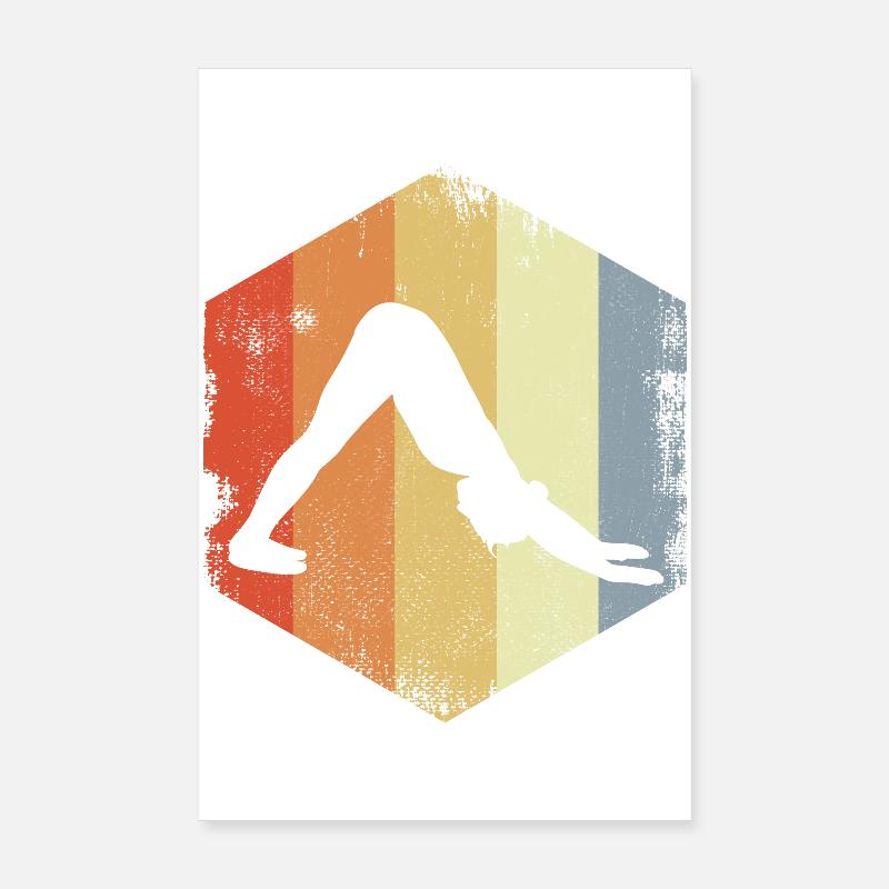 Dessin de Yogini Poster 20 x 30 cm