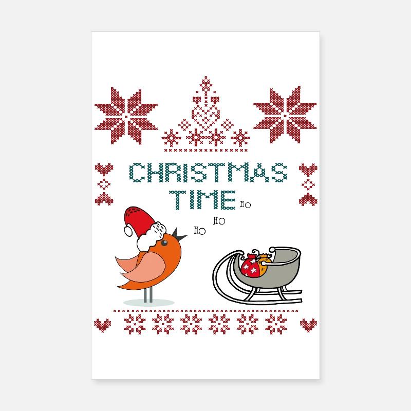 Période de Noël Poster 20 x 30 cm