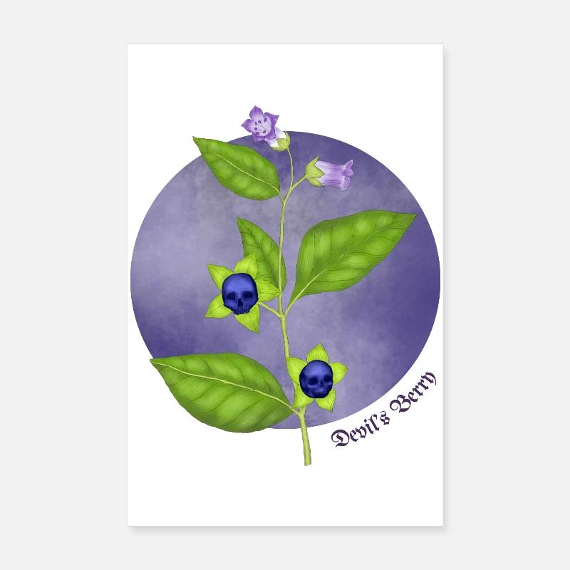 Devil's Berry Poster 8" x 12" (20x30 cm)