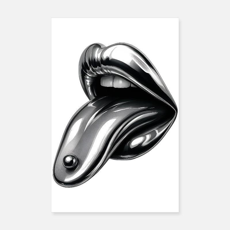 Durchstochene Provokation Poster 20x30 cm