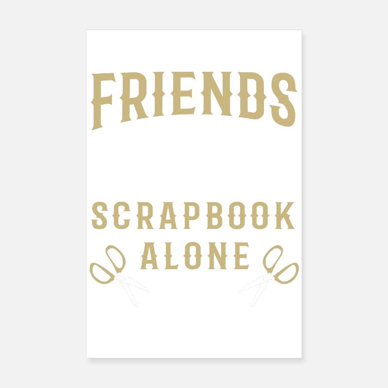 Scrapbook Scrapbooking Poster 20 x 30 cm