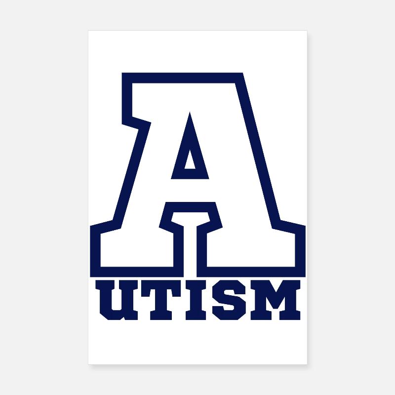 Autisme Poster 20 x 30 cm