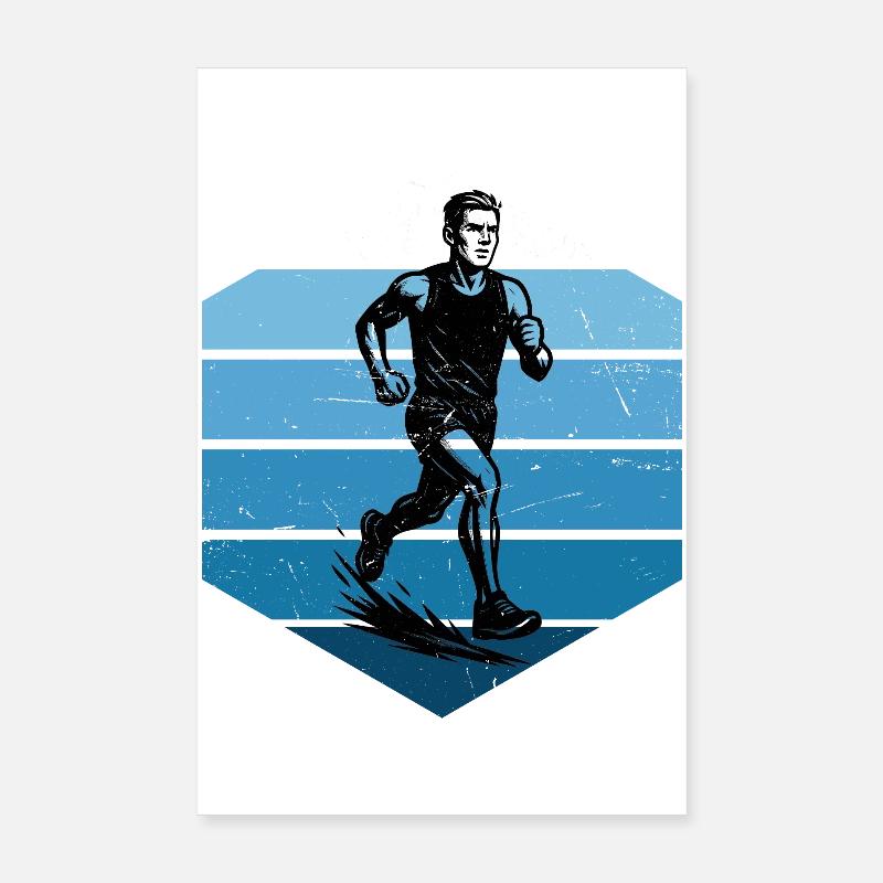 Ambiances de course pour les courses Poster 20 x 30 cm