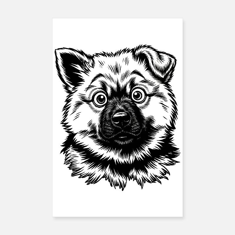 Eurasier | Chiot Poster 20 x 30 cm