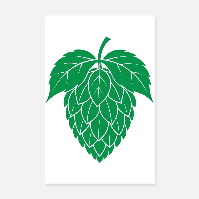 Houblon Poster 20 x 30 cm