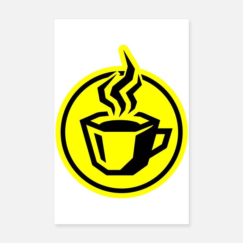 Icône du café Poster 20 x 30 cm
