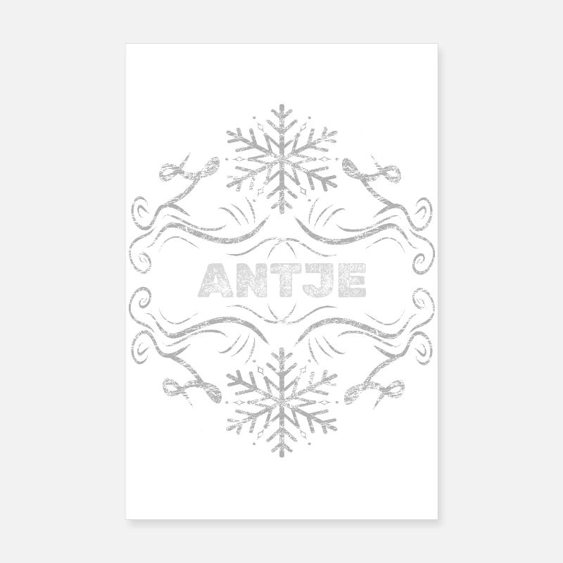Maedchenname Antje Poster 20x30 cm