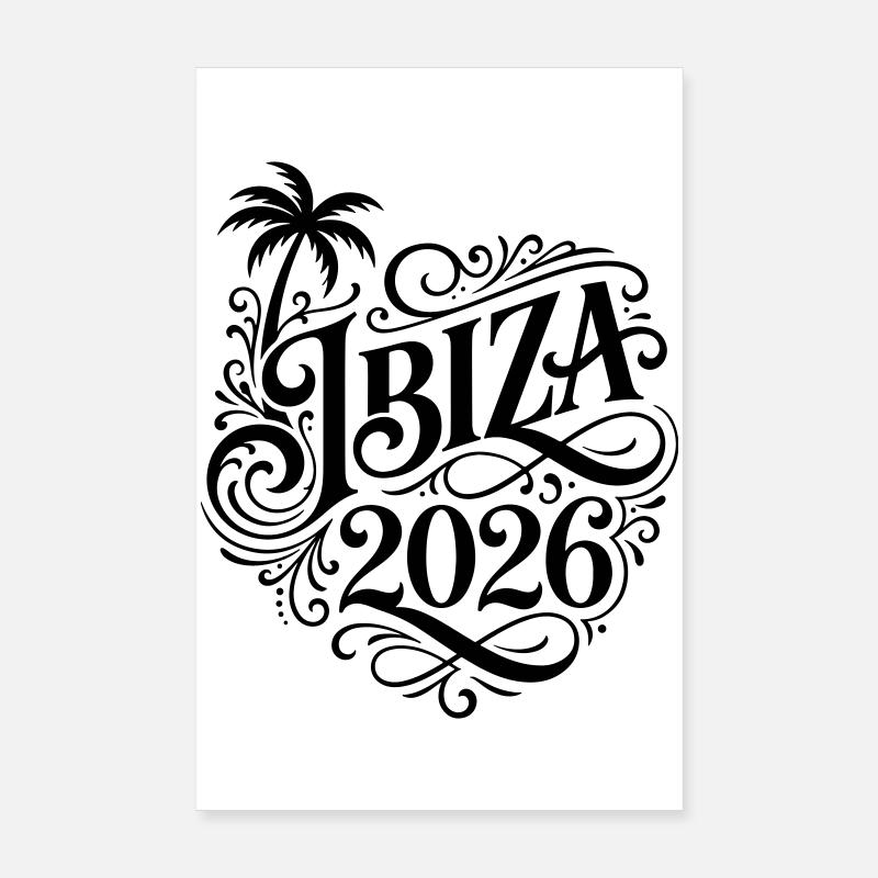 Ibiza 2026 Poster 20 x 30 cm