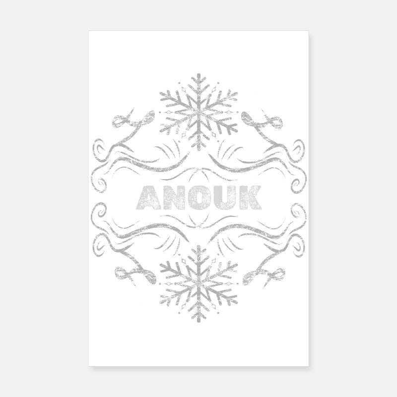 Maedchenname Anouk Poster 20x30 cm