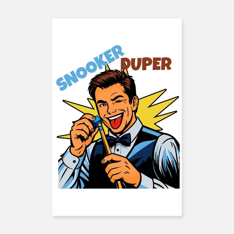Snookerheld! Der Gewinner ist am Zug Poster 20x30 cm