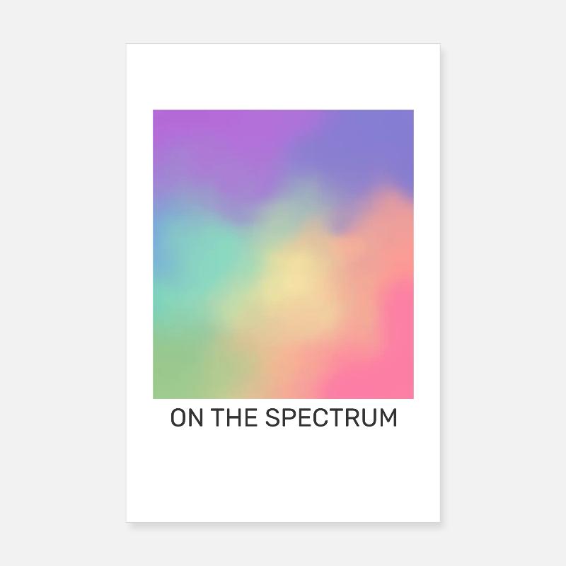 Sur le spectre Poster 20 x 30 cm