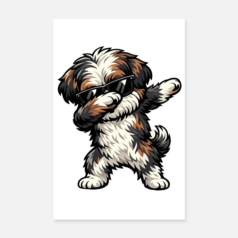 Dabing de Bolonka Zwetna Poster 20 x 30 cm