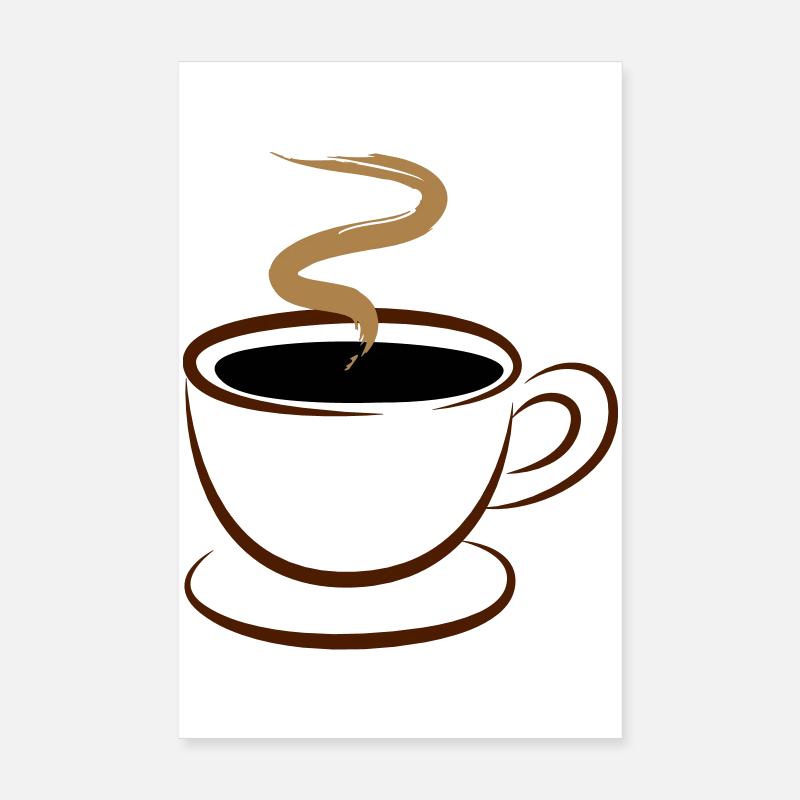 coffee Poster 8" x 12" (20x30 cm)