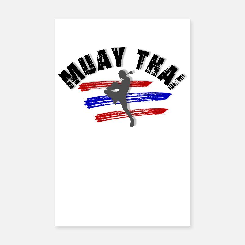 MUAY THAI Poster 20x30 cm