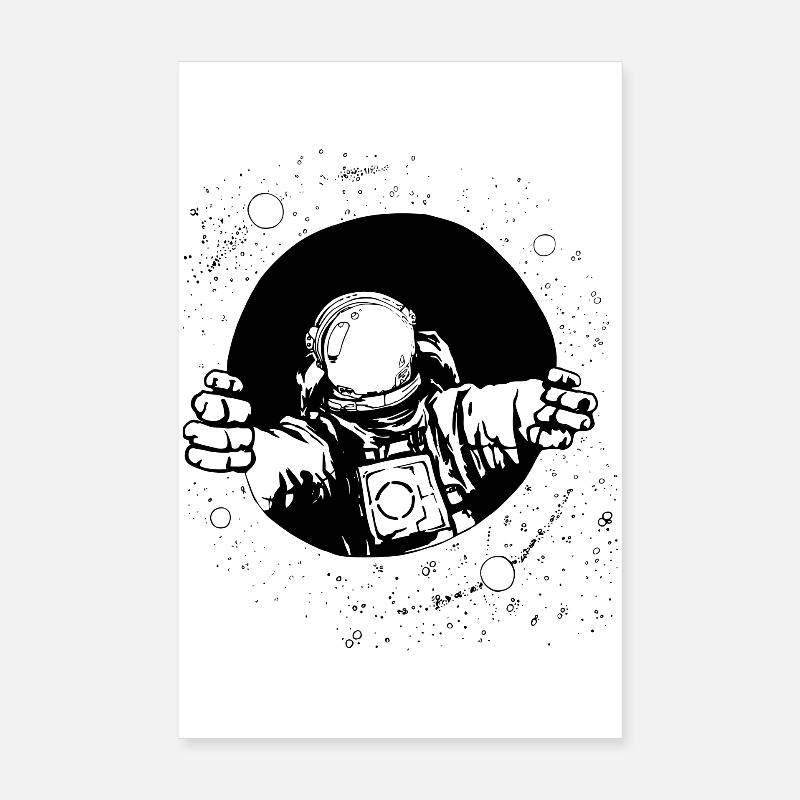 Astronaut Poster 20x30 cm
