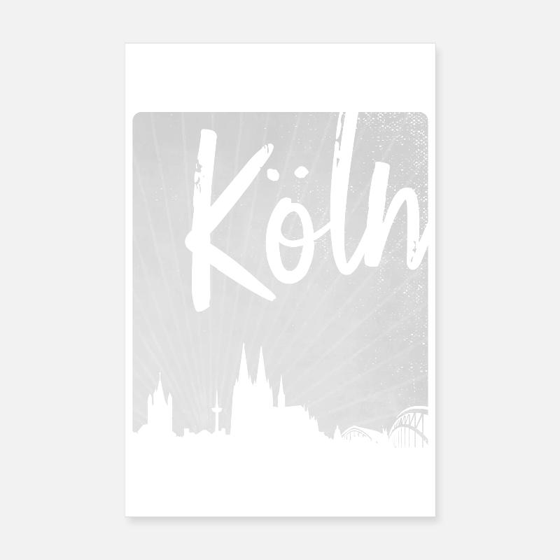 Köln Poster 20x30 cm