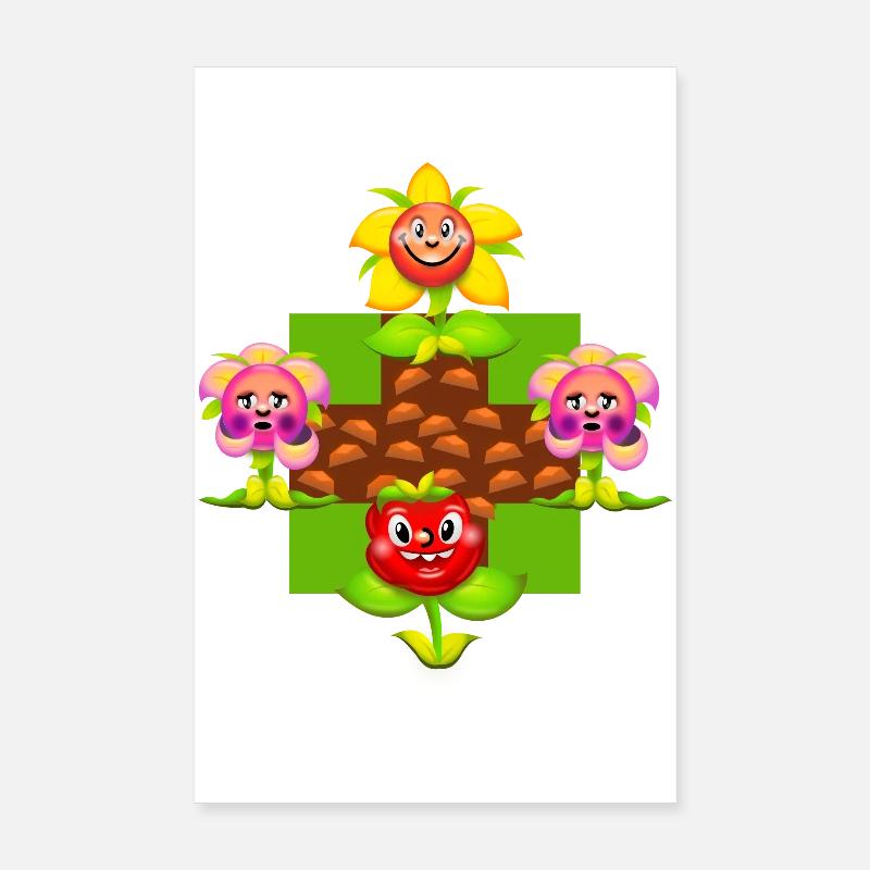 Hobbygärtner Poster 20x30 cm