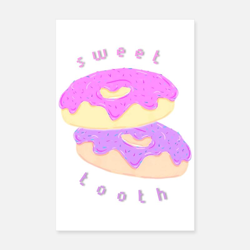 Süßer Zahn Poster 20x30 cm