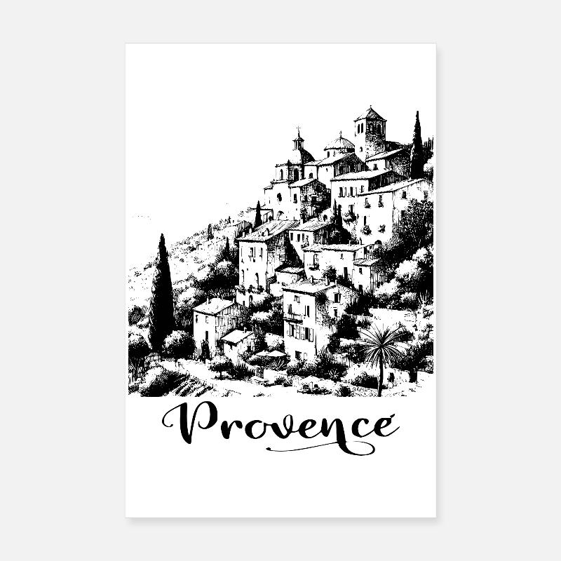 Provence Poster 20 x 30 cm