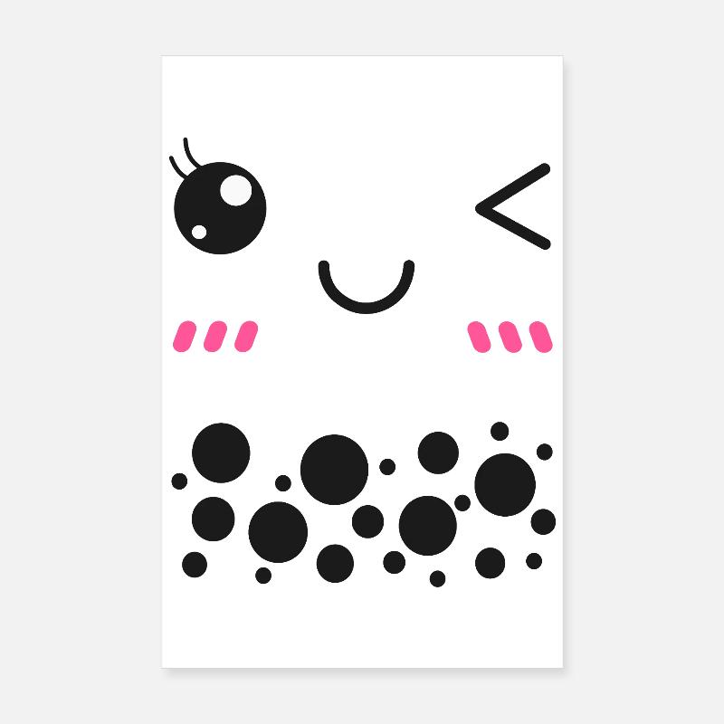 Bubble Tea Poster 8" x 12" (20x30 cm)